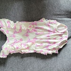 Birdie bean 0-3 months romper bamboo